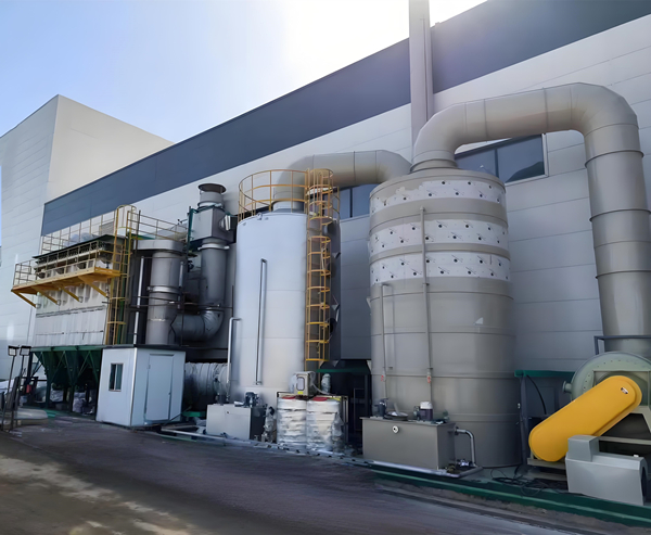 魯北萬潤智慧能源窯爐廢氣處理工程01