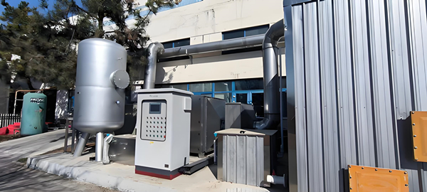 山東宏濟(jì)堂阿膠藥品廠高濃度惡臭氣體治理工程03